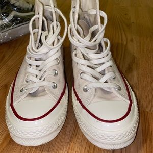 Converse Chuck Taylor All Star beige high top